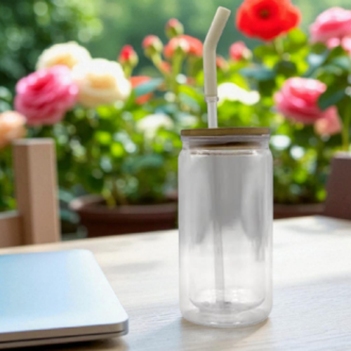 6 Oz or 473 ml Clear Glass Tumbler