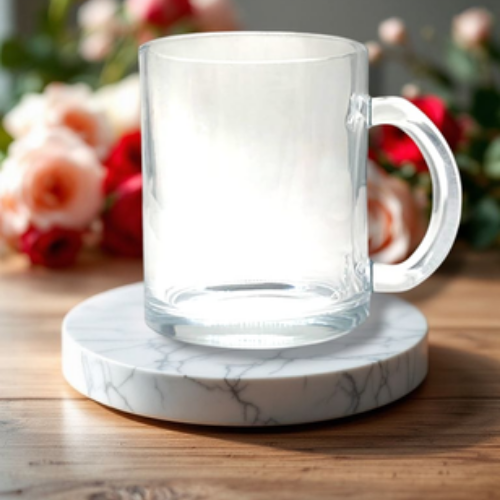 11 Ox Clear Frosted Mug