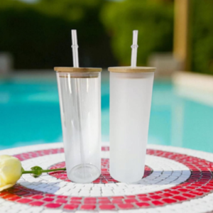 25 Oz or 740 ml Glass Tumbler clear or Frosted