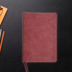 A 5 Notebook Leather Samon