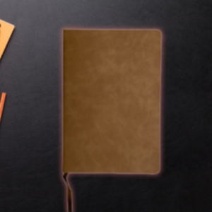 A 5 Notebook Leather Tan