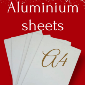 A4 Alluminium Magnetic Sheets