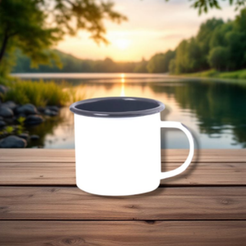 Black Inner Enamel mug
