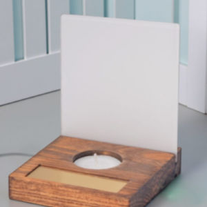 Candle Holder -Square with insert
