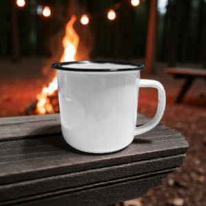 Enamel mug 6 cm