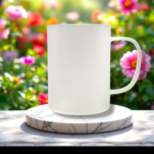 Fine Glass Mug Clear