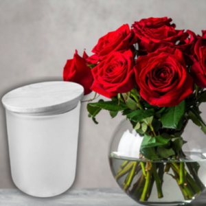 Glass Jar Frosted Small 10 Oz