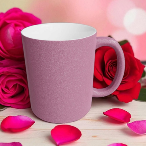 Glitter Mug Pink