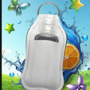 Keychain with bottle