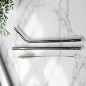 Metal straw set