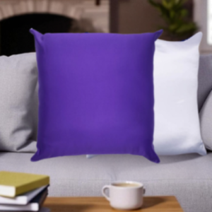 Pillowcase and Pillow Purple