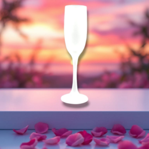 Plain Frosted Champagne Flute