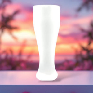 Plain Frosted Draft Glass