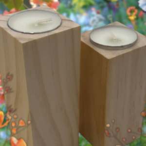 Tea List Candle Holder