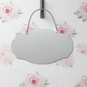 Welcome sign Alluminium