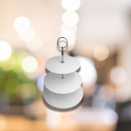 # tier Glass Cake Stand